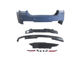 BMW 5 SERI- F10- 10/16; ARKA TAMPON ASTARLI(SEN.YUVALI/REFLEKTÖRLÜ/KARLIKLI)(TEK EGZ.D.Lİ)M-TECH-LCI