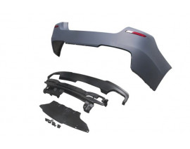 BMW 5 SERI- F10- 10/16; ARKA TAMPON ASTARLI (SEN.YUVALI/REFLEKTÖRLÜ/KARLIKLI/ŞOK EMİCİ) M550İ/LCI