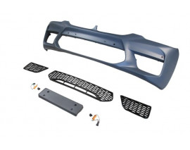 BMW 5 SERI- G30- 17/20; ÖN TAMPON (SİS DELİKSİZ KAPAK/IZGARALI/PLAKA PL./SEN.D.Lİ) (F90/M5/STYLE)