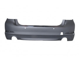 BMW 5 SERI- G30- 17/20; ARKA TAMPON GRİ (4 SENSÖR DELİKLİ) (TYG)