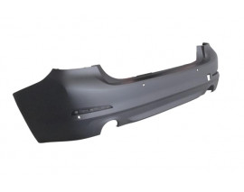 BMW 5 SERI- G30- 17/20; ARKA TAMPON GRİ (4 SENSÖR DELİKLİ) (TYG)