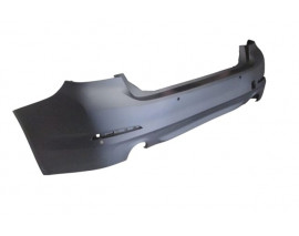 BMW 5 SERI- G30- 17/20; ARKA TAMPON GRİ (4 SENSÖR DELİKLİ/NİKELAJ ÇITA DELİKLİ) (TYG)