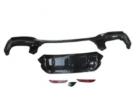 BMW 5 SERI- G30- 17/20; KARLIK PRLK SİYAH (ARKA TAMPON ALTI) (ÇEKİ DEMİR KAPAKLI/ÇİFT EGZOSLU)F90/M5