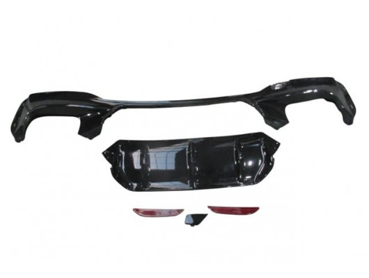 BMW 5 SERI- G30- 17/20; KARLIK PRLK SİYAH (ARKA TAMPON ALTI) (ÇEKİ DEMİR KAPAKLI/ÇİFT EGZOSLU)F90/M5