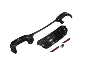 BMW 5 SERI- G30- 17/20; KARLIK PRLK SİYAH (ARKA TAMPON ALTI) (ÇEKİ DEMİR KAPAKLI/ÇİFT EGZOSLU)F90/M5