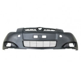 TOYOTA AURIS- 07/10; ÖN TAMPON SİYAH (SİS DELİKLİ/PANJURLU KARLIKSIZ) (FPI)