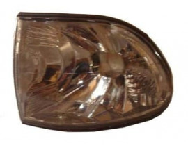 BMW 7 SERI- E38- 94/98; ÖN SİNYAL SOL FÜME FAR YANI DÜZ TİP ŞEFFAF (TICO)