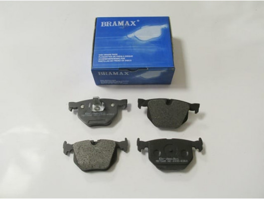 BMW 7 SERI- E66- 05/09; ARKA FREN BALATASI (KABLOSUZ)(DİSK) (121,9X58,1X16,3/123x59,3x16,30)(BRAMAX)