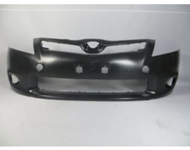 TOYOTA AURIS- 11/12; ÖN TAMPON SİYAH (ÇEKİ DEMİRİ DELİKLİ/SİS DELİKLİ) (TÜV) (TYG)