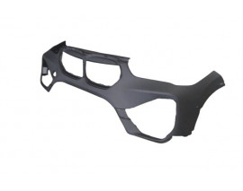 BMW X1- F48- 19/21; ÖN TAMPON ASTARLI SİYAH/SENSÖR DELİKLİ (TYG)