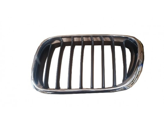 BMW X5- E53- 00/03; ÖN PANJUR SOL SİYAH/NİKELAJ ÇERÇEVELİ