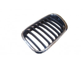 BMW X5- E53- 00/03; ÖN PANJUR SOL SİYAH/NİKELAJ ÇERÇEVELİ