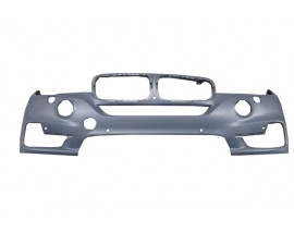 BMW X5- F15- 14/18; ÖN TAMPON GRİ (FAR YIKAMALI/SENSÖR DELİKLİ/KAMERA DELİKLİ)(TW)