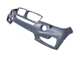 BMW X5- F15- 14/18; ÖN TAMPON GRİ (FAR YIKAMALI/SENSÖR DELİKLİ/KAMERA DELİKLİ)(TW)
