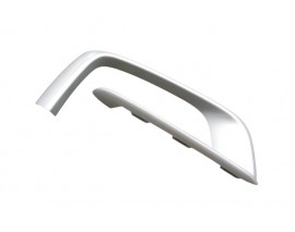 BMW X5- F15- 14/18; ÖN TAMPON PANJURU ÜST ÇITASI SOL (GÜMÜŞ GRİ) (TW)