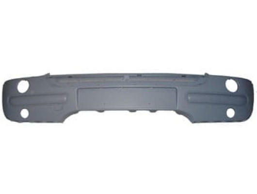 MINI COOPER- 02/05; ÖN TAMPON GRİ (ASTARLI SİS/SİNYAL DELİKLİ/BANT DELİKSİZ (TYG)