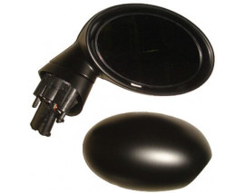 MINI COOPER- 02/07; KAPI AYNASI SOL ELEKTRİKLİ KATLAMASIZ 5PİNLİ SİYAH (POLYWAY)