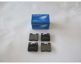 MERCEDES E CLASS- W124- 93/95; ARKA FREN BALATASI (KABLOSUZ)(DİSK) (61,8X58,1X13,5)(BRAMAX)