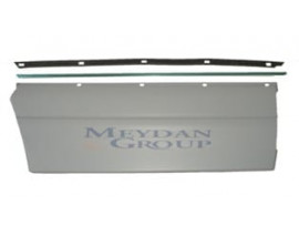 MERCEDES S SL CLASS- W140- 95/98; ARKA KAPI BANDI SAĞ GRİ UZUN TİP (NİKELAJI İLE BİRLİKTE)