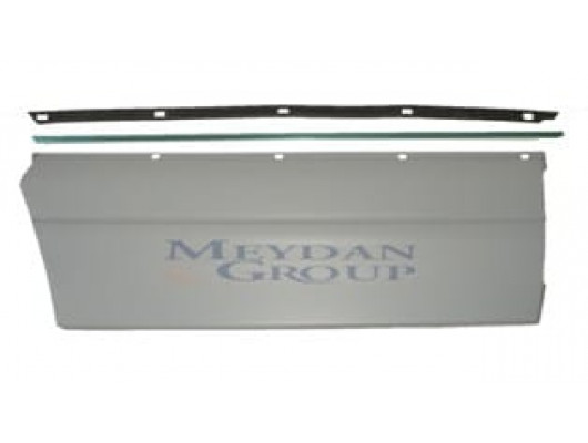 MERCEDES S SL CLASS- W140- 95/98; ARKA KAPI BANDI SAĞ GRİ UZUN TİP (NİKELAJI İLE BİRLİKTE)