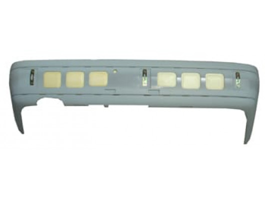 MERCEDES C CLASS- W202- 93/99; ARKA TAMPON (KAPLAMA DELİKLİ) NİKELAJ DELİKSİZ (ŞOK EMİCİLİ) TYG)