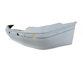 MERCEDES C CLASS- W203- 00/04; ARKA TAMPON GRİ (ASTARLI BANT DELİKLİ (CLASSIC/ELEGANCE) PHIRA)