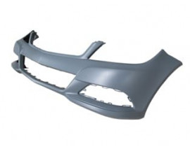 MERCEDES C CLASS- W204- 11/13; ÖN TAMPON GRİ (ASTARLI BANT/SENSÖR/FAR YIKAMA DELİKSİZ)(TW)