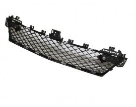 MERCEDES C CLASS- W204- 11/13; ÖN TAMPON PANJURU ORTA SENSÖR DELİKLİ (AVANTGARDE) SİYAH (TW)