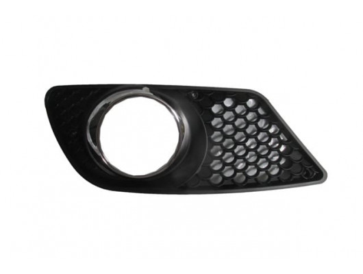 MERCEDES C CLASS- W204- 11/13; SİS LAMBA KAPAĞI SOL SİYAH (SİS DELİKLİ/NİKELAJ ÇERÇEVELİ) (AMG) (TW)