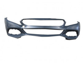 MERCEDES C CLASS- W205- 14/17; ÖN TAMPON GRİ (FAR YIKAMASIZ/SENSOR DELİKLİ/KAMERA DELİKLİ)(TW)