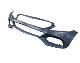 MERCEDES C CLASS- W205- 14/17; ÖN TAMPON GRİ (FAR YIKAMASIZ/SENSOR DELİKLİ/KAMERA DELİKLİ)(TW)