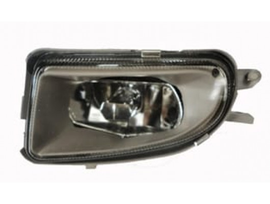 MERCEDES E CLASS- W210- 00/02; SİS LAMBASI SOL ŞEFFAF OVAL YANDAN BAĞLANTILI (FAMELLA)