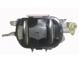 MERCEDES E CLASS- W210- 00/02; SİS LAMBASI SOL ŞEFFAF OVAL YANDAN BAĞLANTILI (FAMELLA)