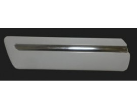 MERCEDES E CLASS- W210- 00/02; ÖN ÇAMURLUK BANDI SOL BEYAZ (NİKELAJ KAPLAMALI) NİK/BEYAZ (TYG)