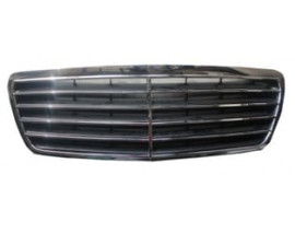 MERCEDES E CLASS- W210- 00/02; ÖN PANJUR KOMPLE NİKELAJLI/SİYAH (AVANTGARDE) (TYG)