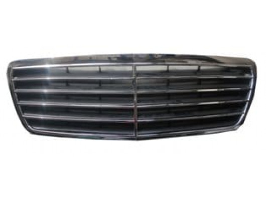 MERCEDES E CLASS- W210- 00/02; ÖN PANJUR KOMPLE NİKELAJLI/SİYAH (AVANTGARDE) (TYG)