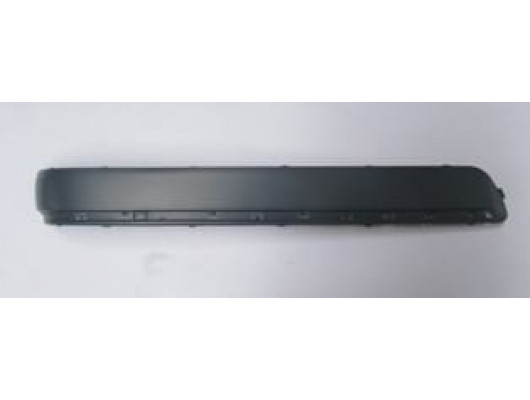 MERCEDES E CLASS- W210- 00/02; ARKA TAMPON BANDI SOL SİYAH NİKELAJ DELİKLİ (TW)