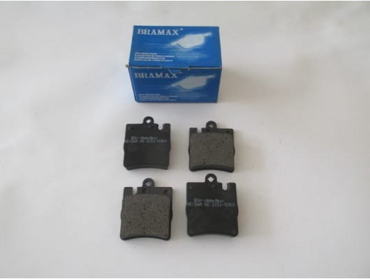 MERCEDES E CLASS- W210- 00/02; ARKA FREN BALATASI (KABLOSUZ)(DİSK) (63,6X78,4X15) (BRAMAX)