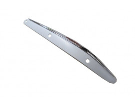 MERCEDES E CLASS- W211- 03/06; ÖN TAMPON BANDI SOL GRİ ASTARLI/NİKELAJ ÇITALI/SENSÖR DELİKLİ (TW)