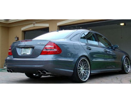 MERCEDES E CLASS- W211- 03/06; ARKA TAMPON ÇEKİ DEMİRİ KAPAĞI GRİ (AMG KASA E55) (TYG)