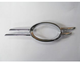 MERCEDES E CLASS- W211- 07/09; SİS LAMBA KAPAĞI ÜST NİKELAJI SOL (TW)