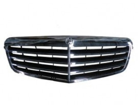 MERCEDES E CLASS- W212- 10/12; ÖN PANJUR NİKELAJLI 7 ÇITALI (İÇ PETEKLERİ SİYAH) (TYG)