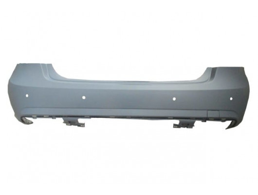 MERCEDES E CLASS- W212- 10/12; ARKA TAMPON GRİ(SENSÖR DELİKLİ/ÇEKİ DEMİR KAPAKLI(KARLIKSIZ AMG)(TYG)