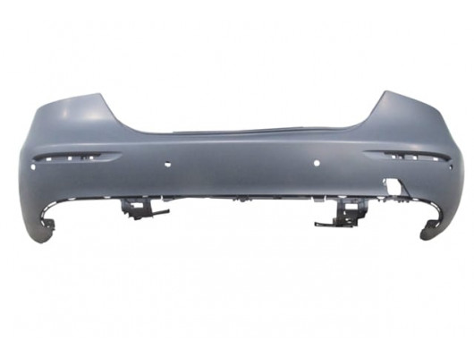 MERCEDES E CLASS- W213- 21/23; ARKA TAMPON ASTARLI GRİ (SENSÖR DELİKLİ) (EXCLUSIVE)(TW)