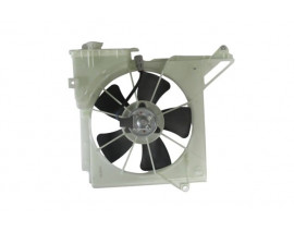TOYOTA YARIS- 00/06; RADYATÖR FAN DAVLUMBAZI KOMPLE 1.3 (5KANAT) (BİDONLU)(MOTORLU) (ORİS)