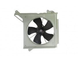 TOYOTA YARIS- 00/06; RADYATÖR FAN DAVLUMBAZI KOMPLE 1.3 (5KANAT) (BİDONLU)(MOTORLU) (ORİS)