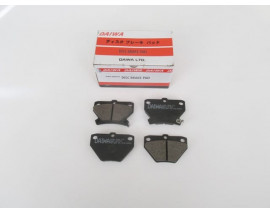 TOYOTA YARIS- 00/06; ARKA FREN BALATASI 1,0/1,3/1,5 (DİSK) (78,5X51,5X13,5) (DAIWA)