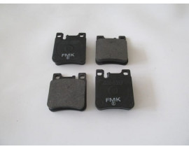 MERCEDES C CLASS- W208- 98/99; ARKA FREN BALATASI (KABLOSUZ)(DİSK) (61,6X69,7X16) (FMK)