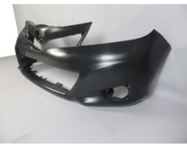 TOYOTA YARIS- 11/14; ÖN TAMPON SİYAH (SİS/PANJUR DELİKLİ) (TYG)