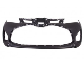 TOYOTA YARIS- 14/16; ÖN TAMPON SİYAH (SİS/PANJUR DELİKLİ) (TW)